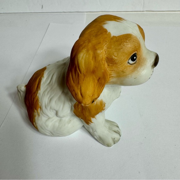 Vintage Homco porcelain dog figurine. Adorable pup (maybe beagle?) - Picture 4 of 8